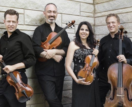 Sharon Isbin joins the Pacifica Quartet in St. Augustine.