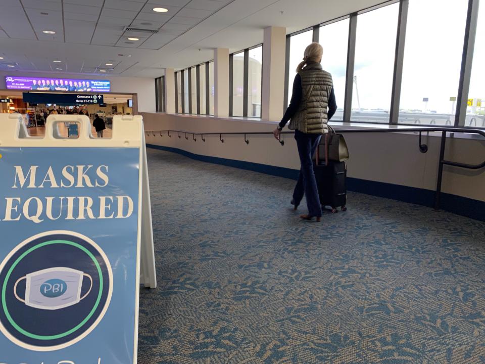 Masks will now be optional for domestic travellers and those going to select overseas destinations. Source: Getty Images