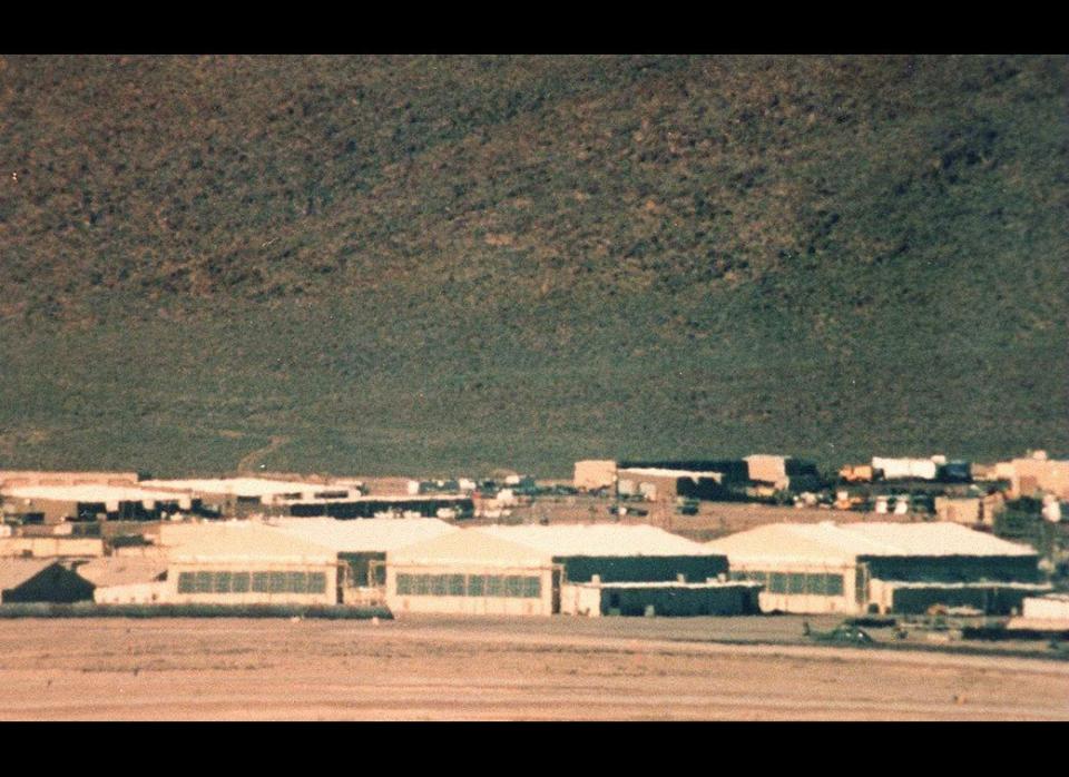 Area 51 in Rachel, Nev., is seen in this 1996 photo. 