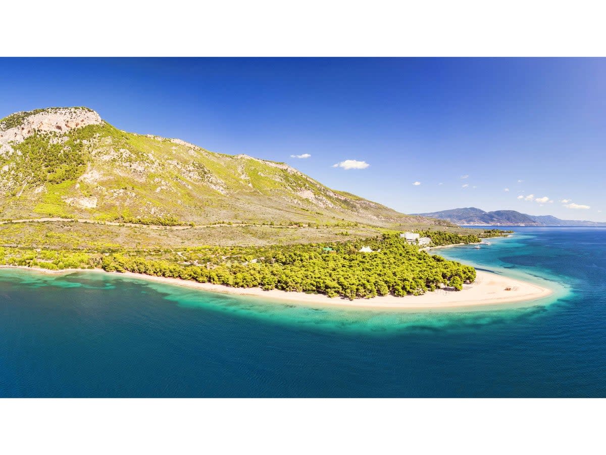 This Greek region is known for its white sand, mountains and pine trees (iStock by Getty Images)