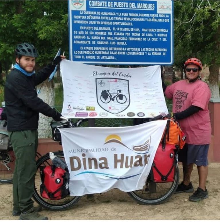 Germán Neculman buscaba unir La Quiaca con Dina Huapi.