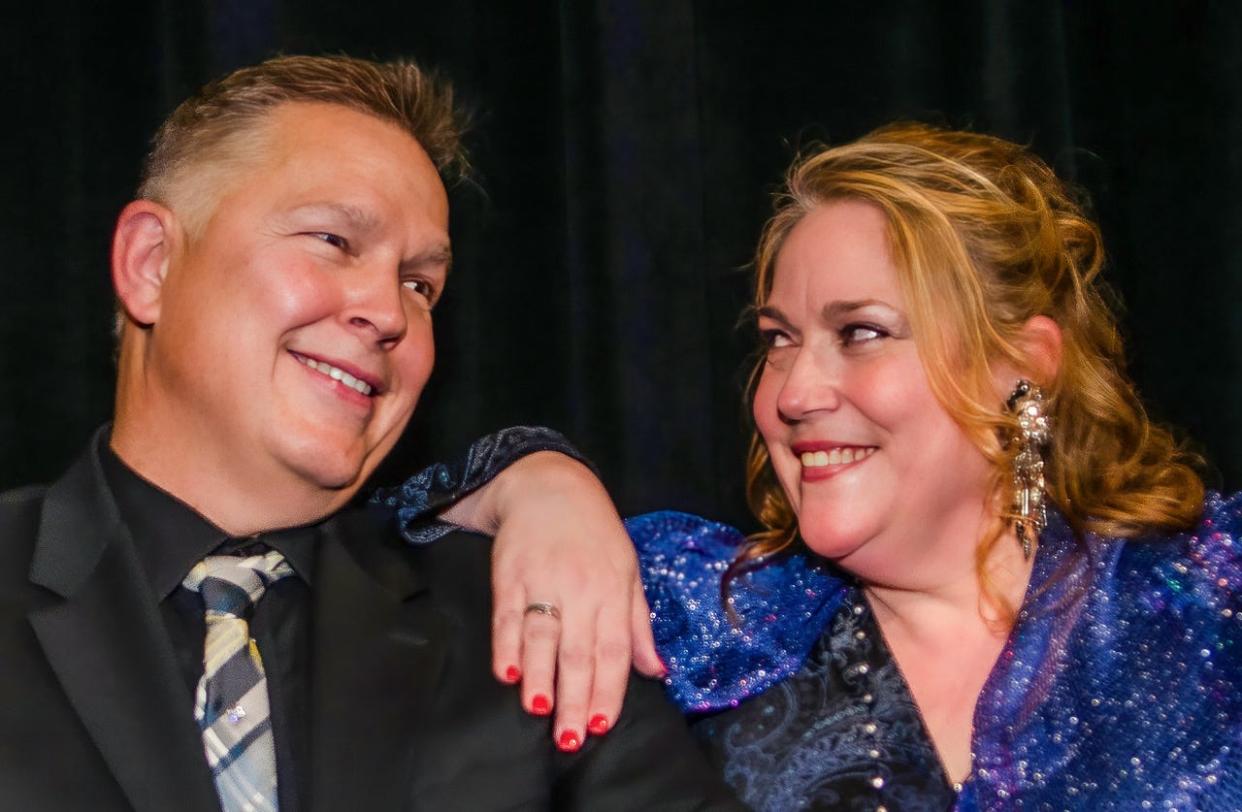 Pianist/vocalist  Jim Rice and vocalist Valerie Roy perform together as "The Jim & Val Show," which is coming to Mechanics Hall