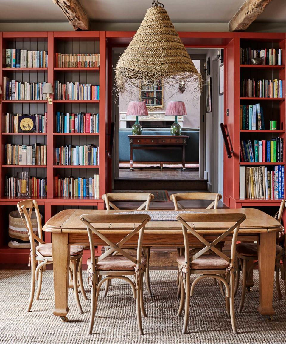 dining area with table and chairs