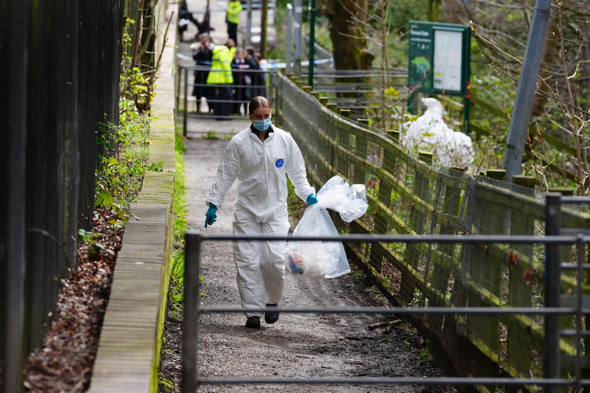 Greater Manchester Police launched a murder investigation after the ‘major body part’ was found in Kersal Dale (Peter Byrne/PA) (PA Wire)