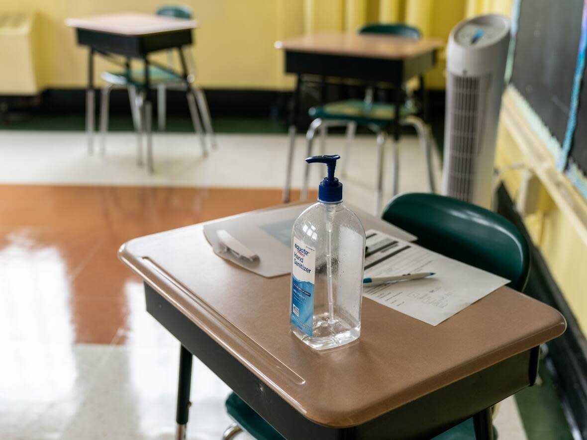 The Windsor-Essex County Health Unit says there are eight outbreaks at local schools. (Jeenah Moon/Reuters - image credit)