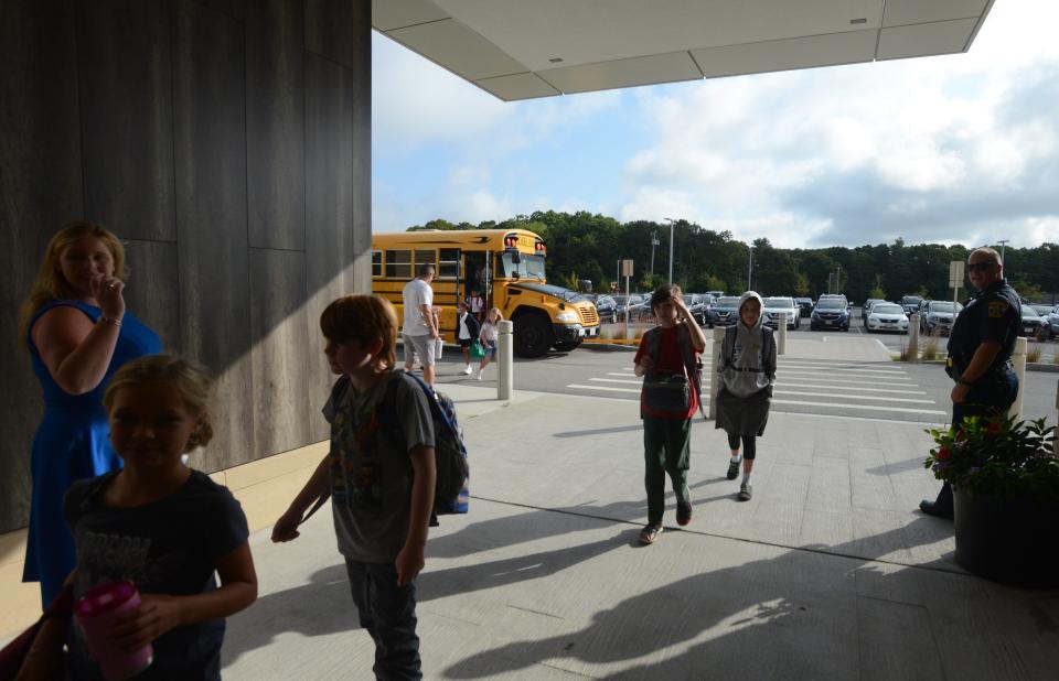 August brought the start of another academic year at Bourne Intermediate School. Volunteer mentors are sought by Big Brothers Big Sisters of Cape Cod & the Islands for students at the school.