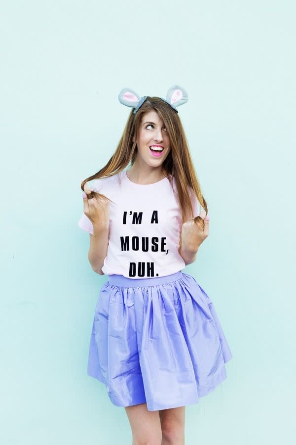 DIY "I'm a Mouse, Duh." Costume