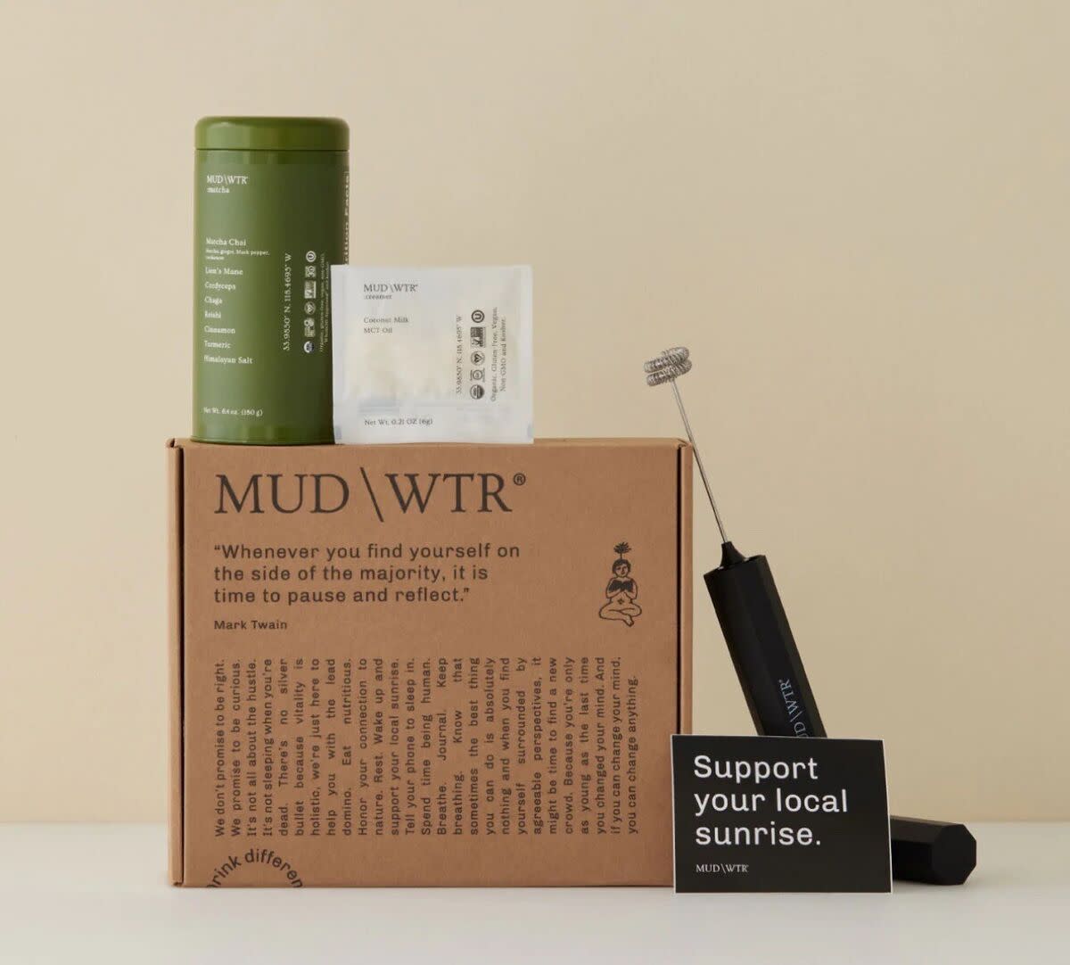 MUD\WTR Morning Matcha Starter Kit ($60)