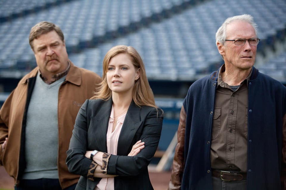 John Goodman, Amy Adams and Clint Eastwood in Warner Bros. Pictures' "Trouble with the Curve" - 2012