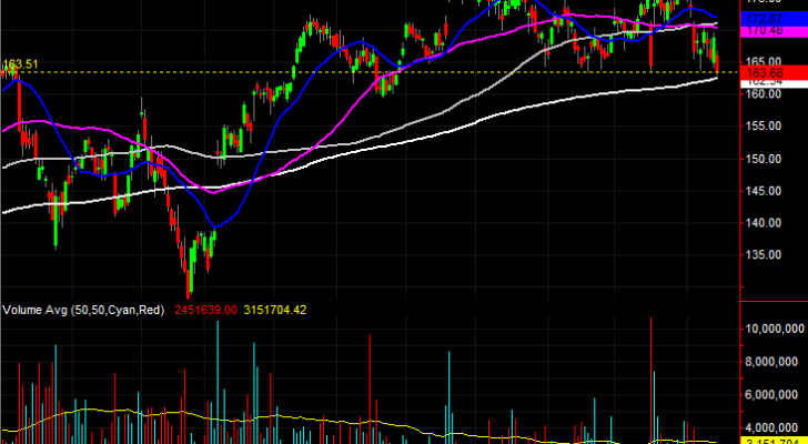 Union Pacific (UNP) stock charts