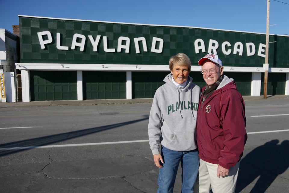 Jacqui Kennedy and her husband and owner of Playland Arcade, Jack, have been running Playland Arcade at Hampton Beach for 50 years.