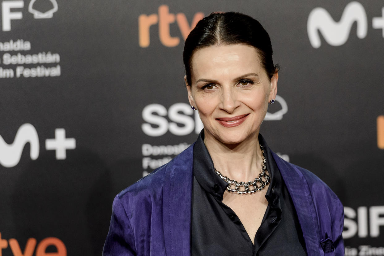 SAN SEBASTIAN, SPAIN - SEPTEMBER 19: Juliette Binoche attends 