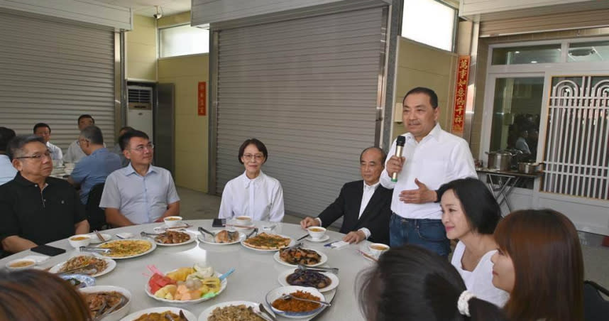 侯友宜赴高雄路竹出席王金平舉辦的早餐會。（圖／報系資料照）