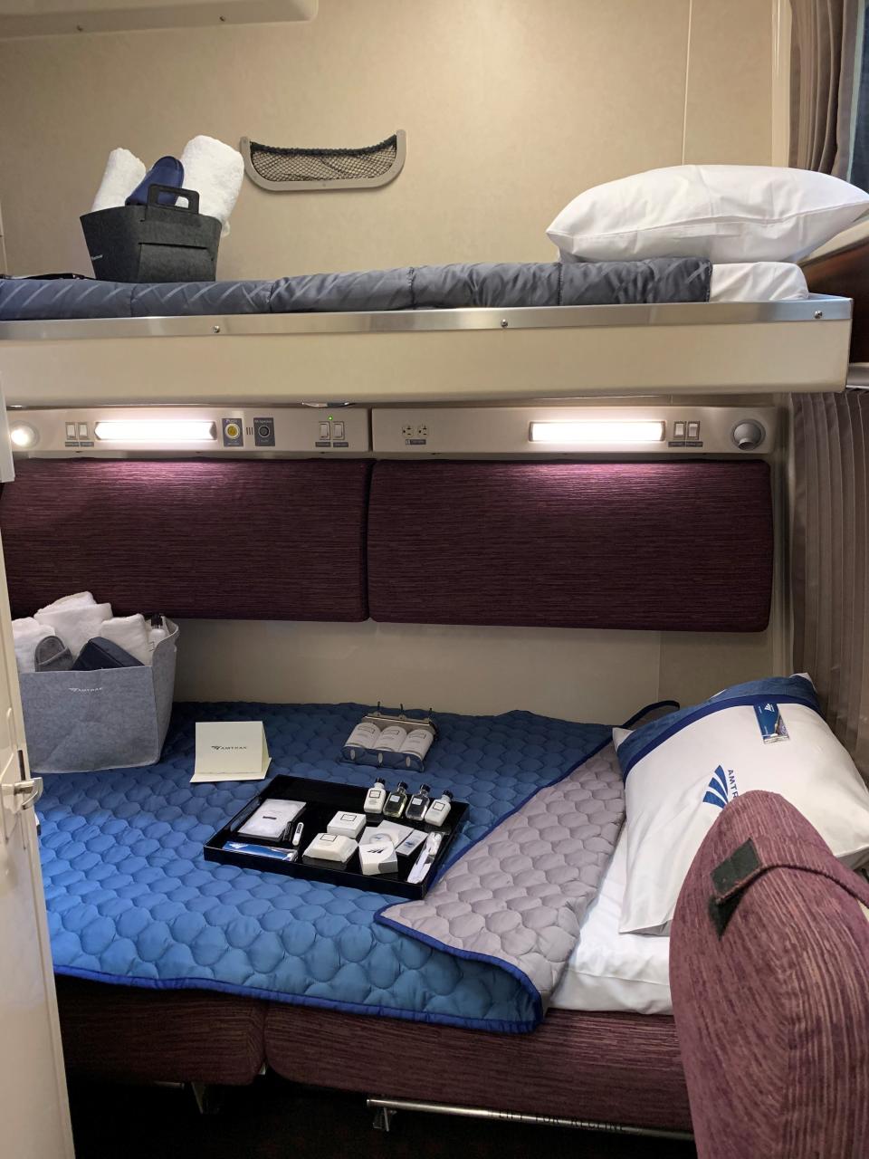 New amenities are coming to Amtrak sleeping trains.