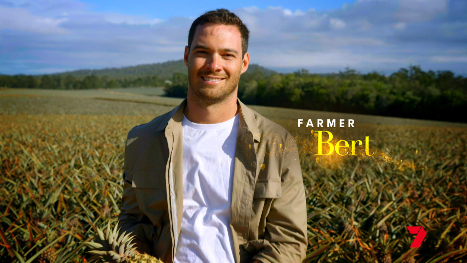  Farmer Wants A Wife 2024 star Farmer Bert.