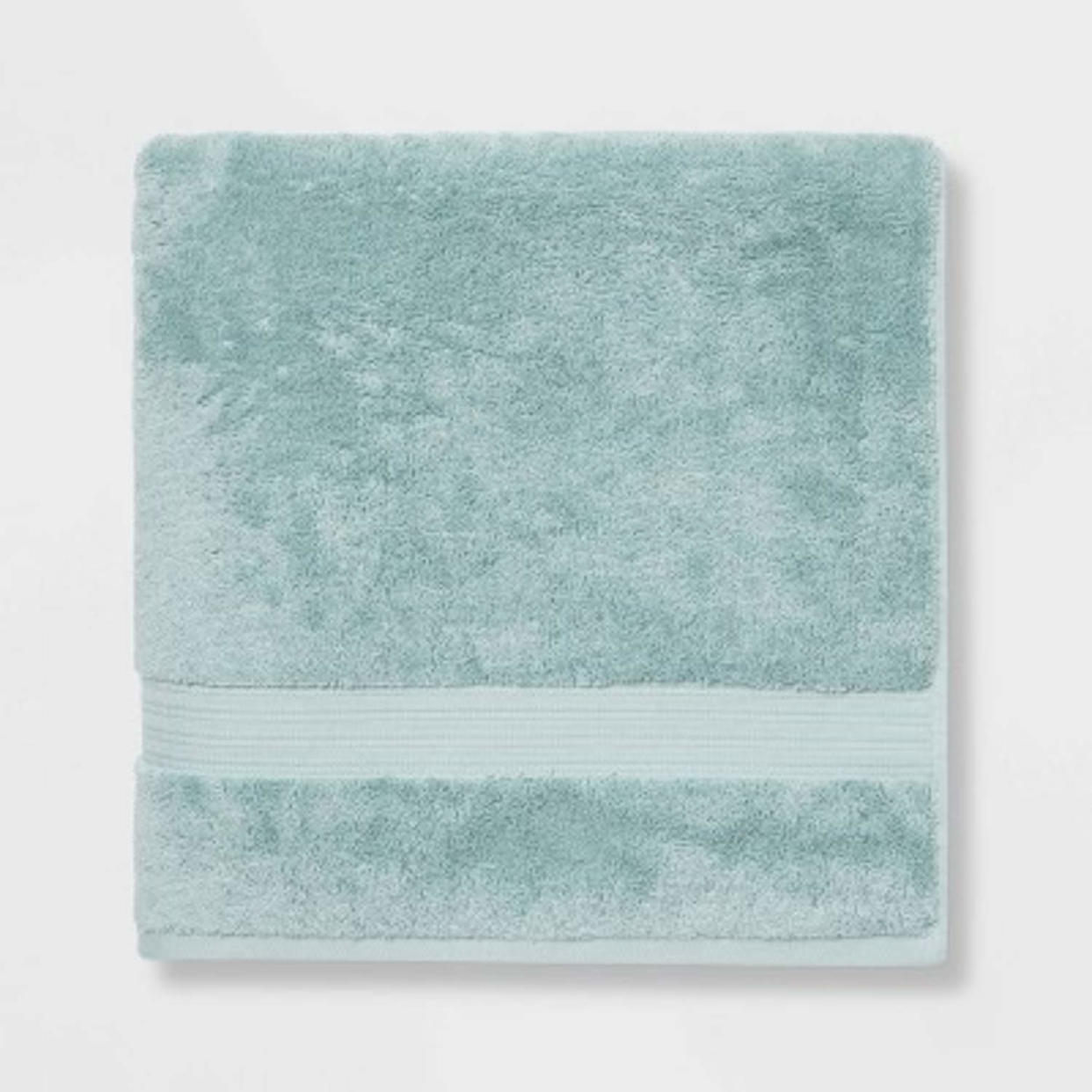 Antimicrobial Oversized Bath Towel Aqua - Threshold™ (TARGET)