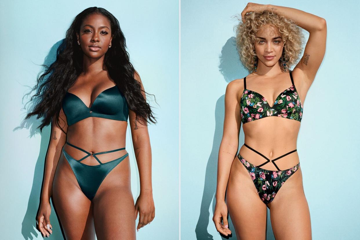 Justine Skye and Jasmine Sanders Talk Body Positivity and Confidence for New Victoria's Secret Campaign