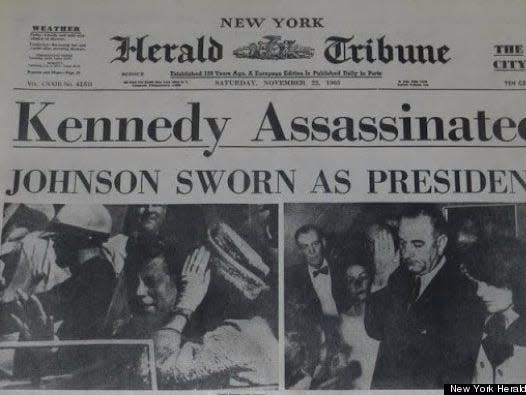 How newspapers around the world reacted to JFK's assassination