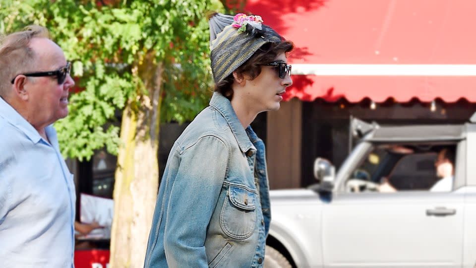 His Dior hat has divided the internet and provoked some quirky comparisons. - TheImageDirect.com