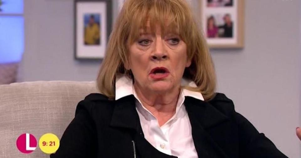 Amanda Barrie revealed she had an unique talent: ‘S*** hot’ segway skills (Copyright: ITV)