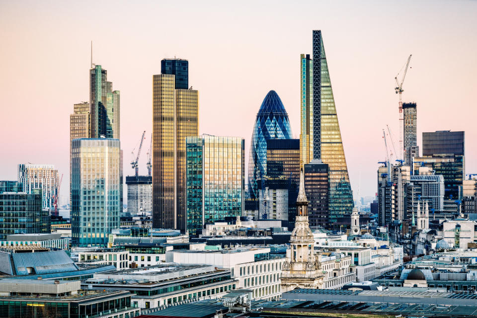 City of London skyline. (Image: Getty)