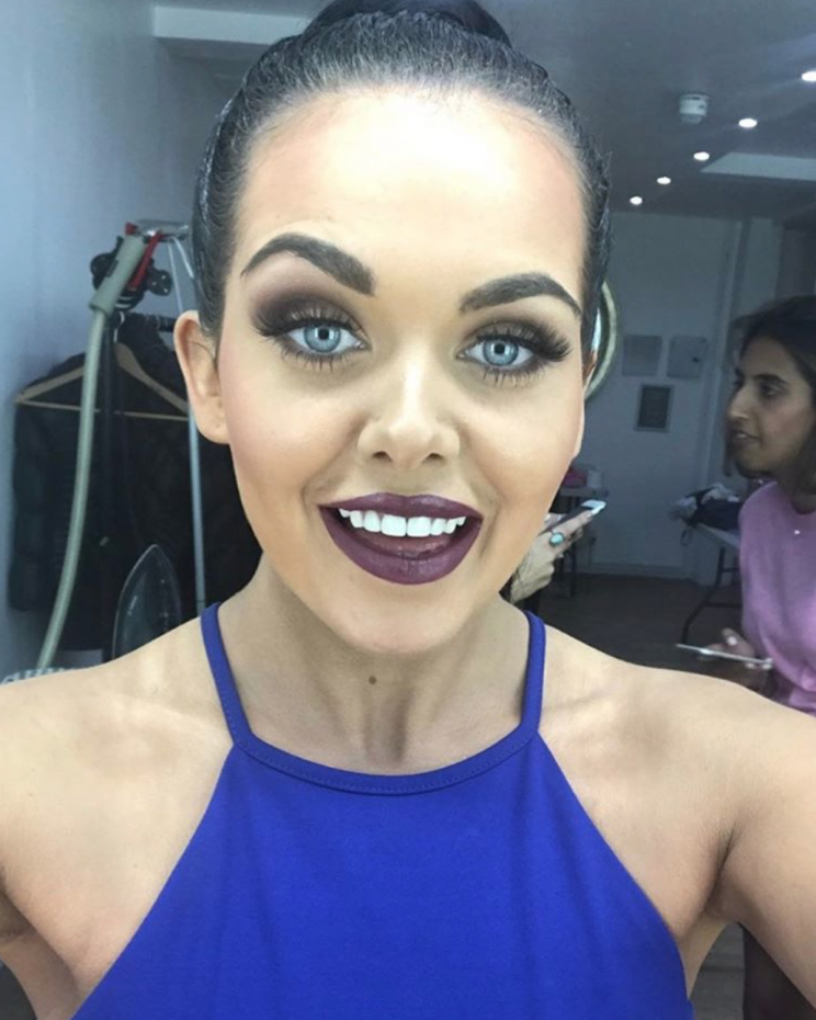 Fighting back: The Gogglebox star was able to get revenge on a former bully during a recent encounter (Copyright: Instagram/scarlett_moffatt)