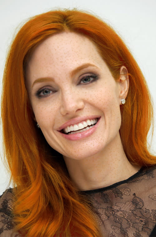 Your Favourite Celebs Are Now Freckly Redheads image photo