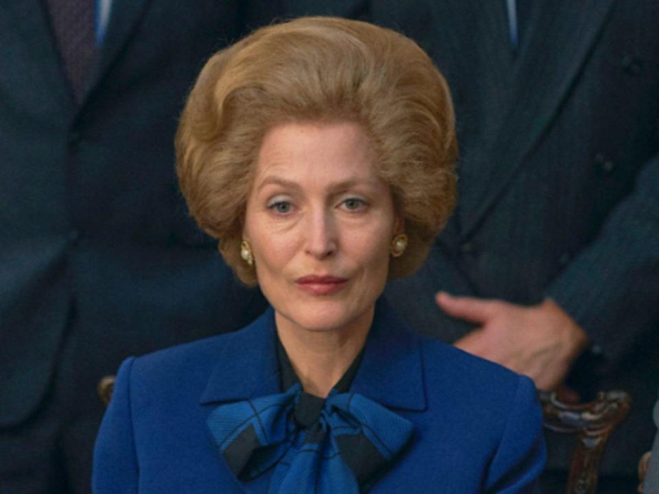 gillian anderson margaret thatcher