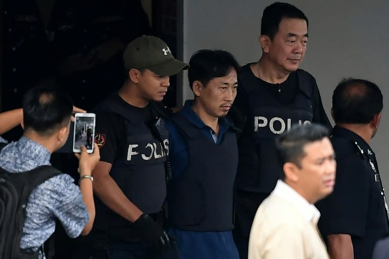 Ri Jong Chol (C), a North Korean suspect in the murder of Kim Jong-Nam, has been deported from Malaysia