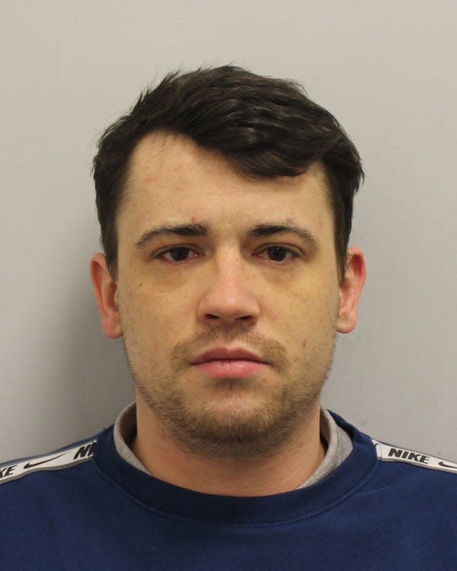 Metropolitan Police mugshot of Jordan McSweeney