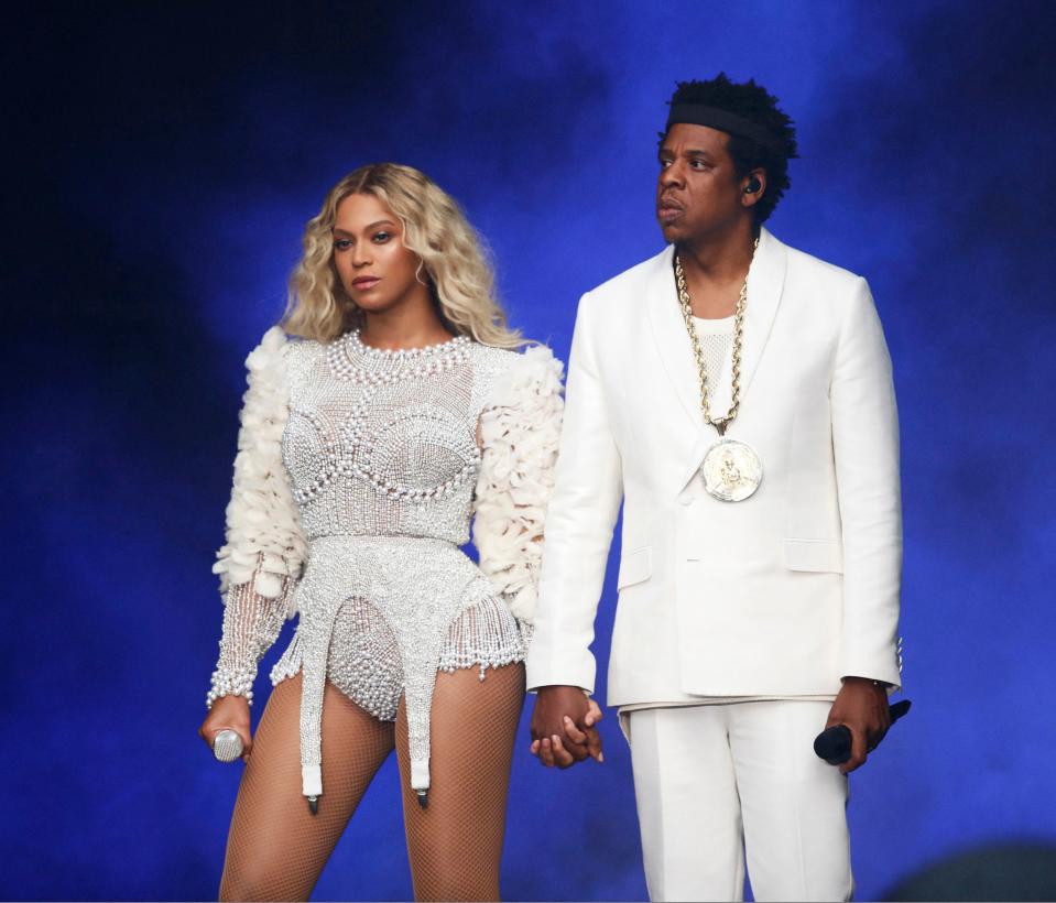 Beyoncé with Jay-Z, 2018