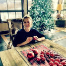 <p>Katherine Heigl has a lot to smile about this Christmas. The actress — who is due to give birth to a baby boy in early 2017 — was glowing as she prepared to deck out her family tree in red. “It’s the most wonderful time of the year!” she shared. (Photo: <a rel="nofollow noopener" href="https://www.instagram.com/p/BN7YsKEAIom/?taken-by=katherineheigl" target="_blank" data-ylk="slk:Instagram;elm:context_link;itc:0;sec:content-canvas" class="link ">Instagram</a>) </p>