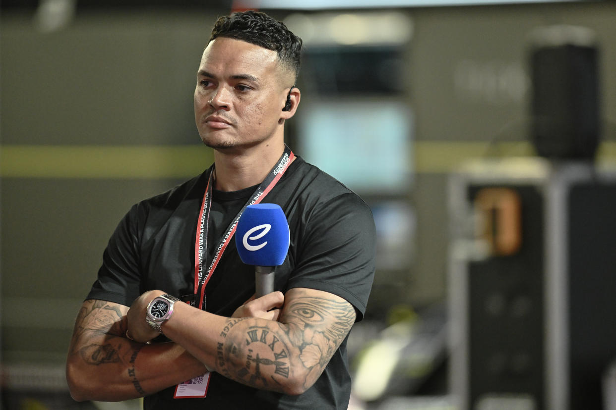 Jermaine Jenas during the London E-Prix