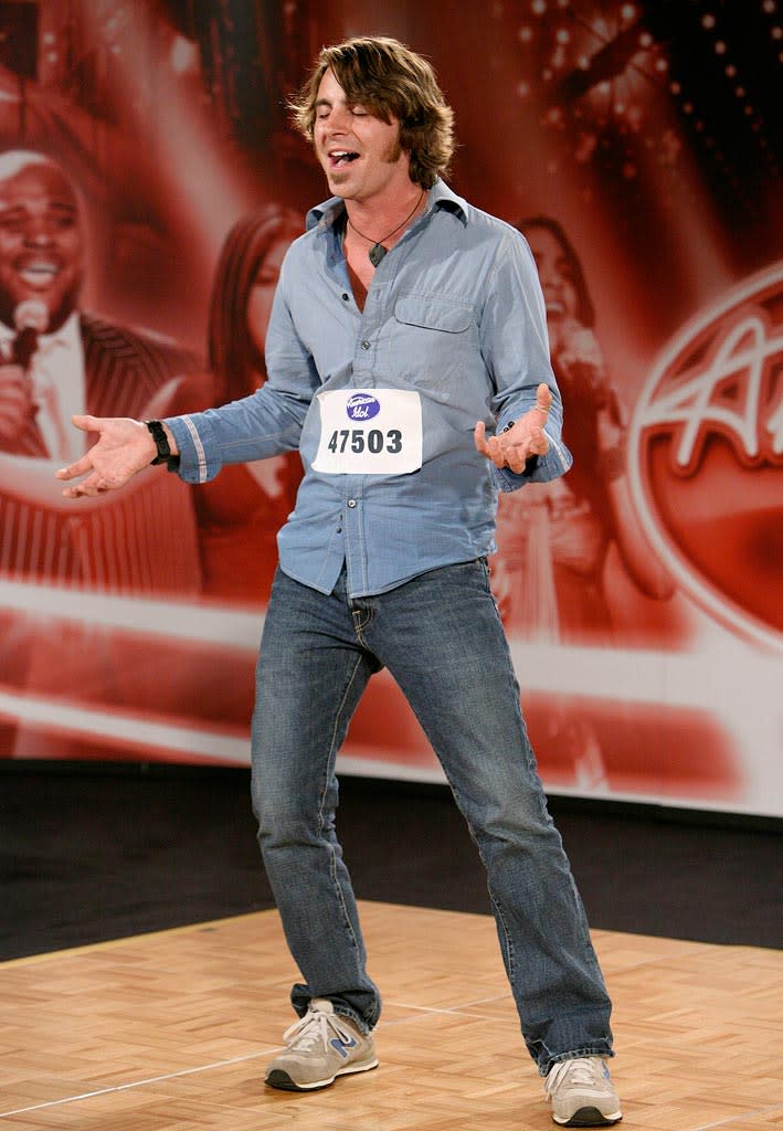 Atlanta Audition: Joshua Jones, 20, performs in front of the judges on the 7th season of American Idol.