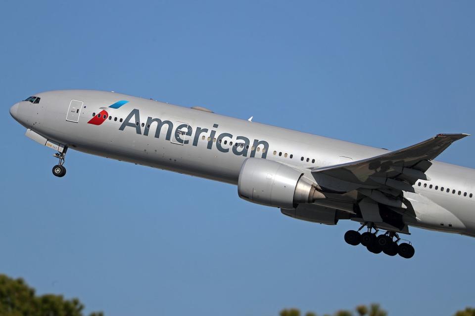 <p>Urbanandsport/NurPhoto via Getty </p> American Airlines