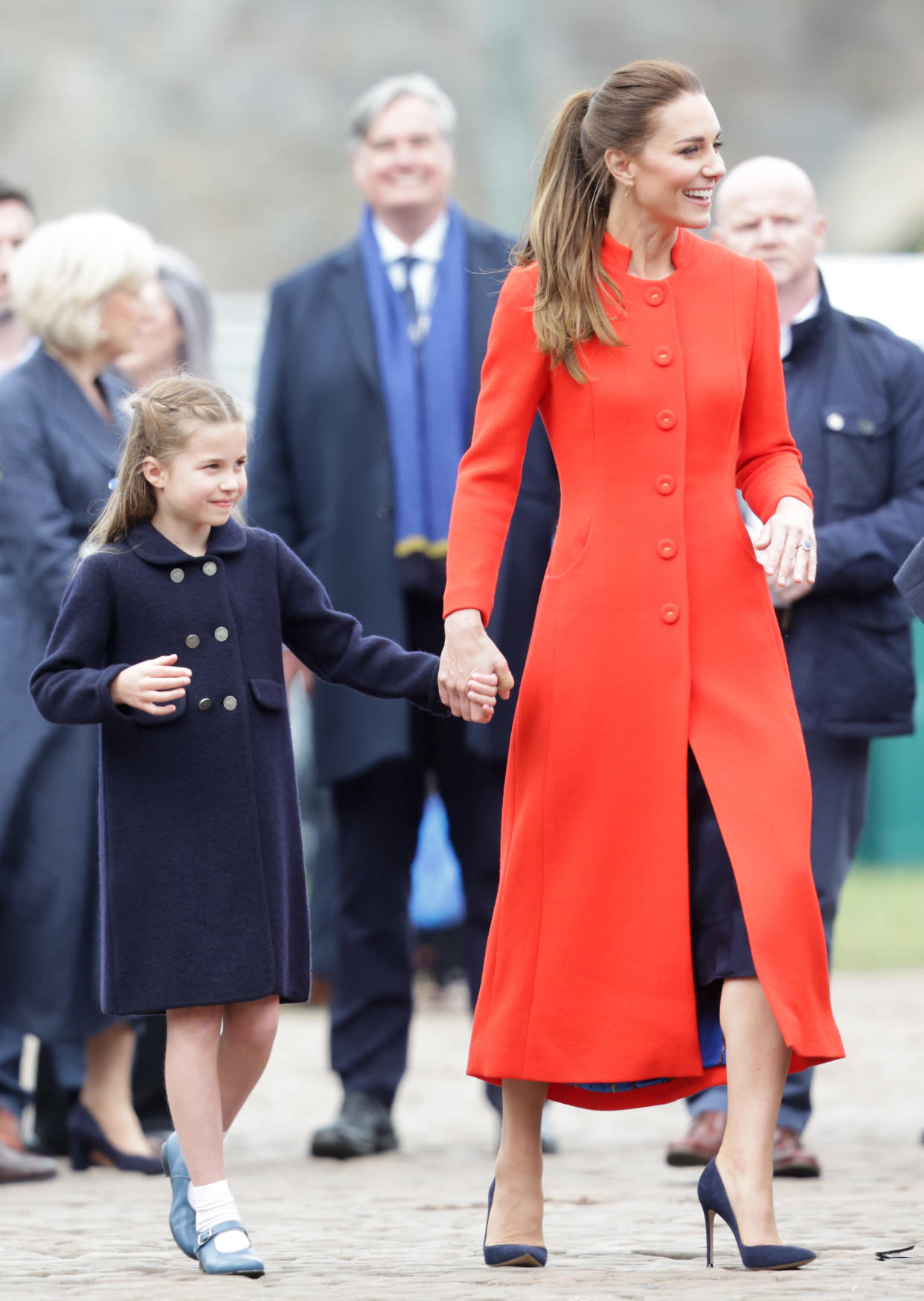 Princess Charlotte and the Duchess of Cambridge visit Cardiff Castle, Wales