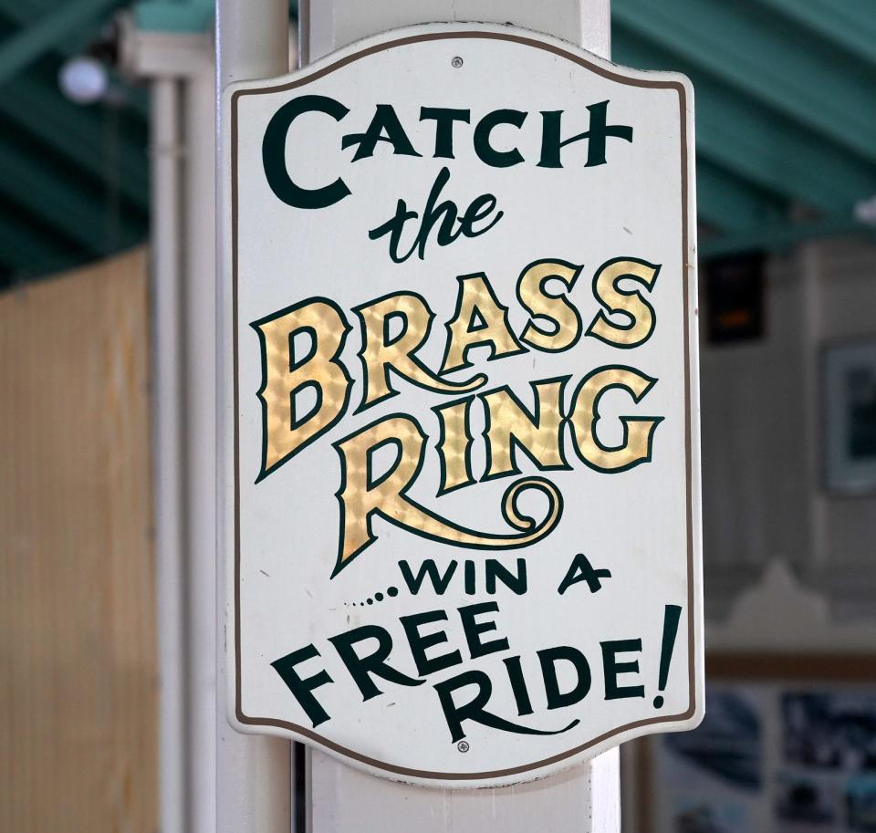 The Looff Carousel at Crescent Park on Aug 11, 2022.  The Crescent Park Looff Carousel in East Providence. Wheeler is doing a story about the restoration and reopening of the Looff Carousel..  [The Providence Journal / Kris Craig]  