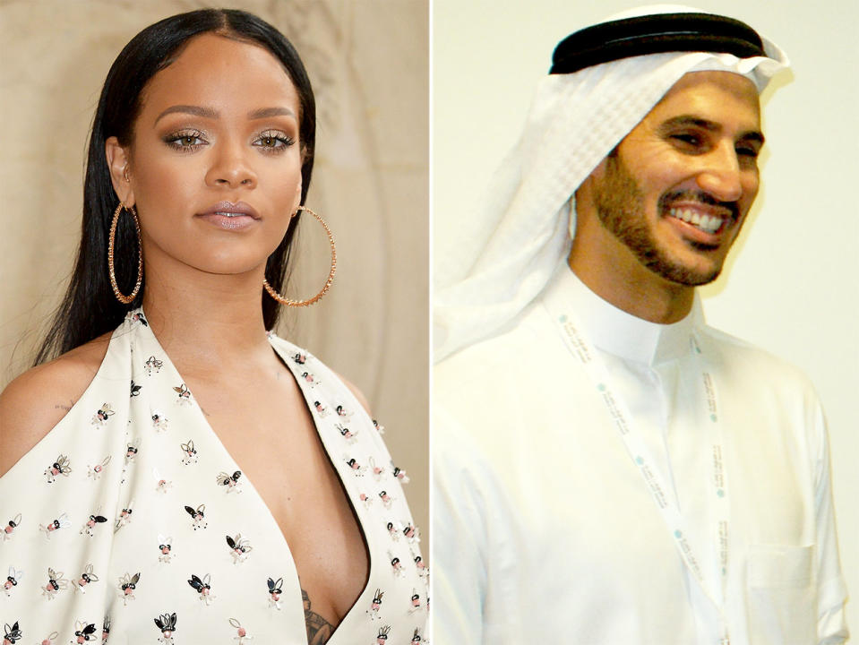 Rihanna Responds to Photos of Her Feuding with Boyfriend Hassan Jameel with Lion Meme