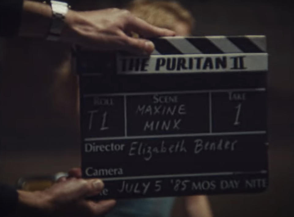 A puritan is someone who has very strict morals about pleasure and sex and often criticizes others for giving in to them. Very fitting with the trilogy's themes of sex and pornography. Is Maxine playing a Puritan character? Or is the title ironic?