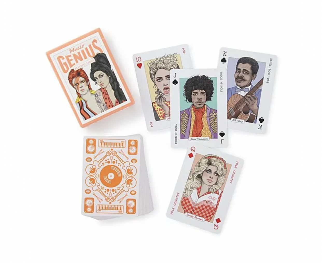 Music Playing Cards
