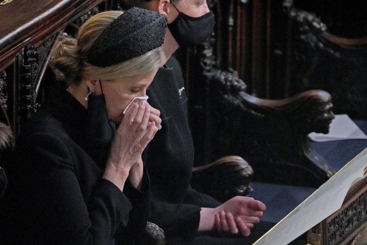 Sophie, Countess of Wessex, needs a tissue.