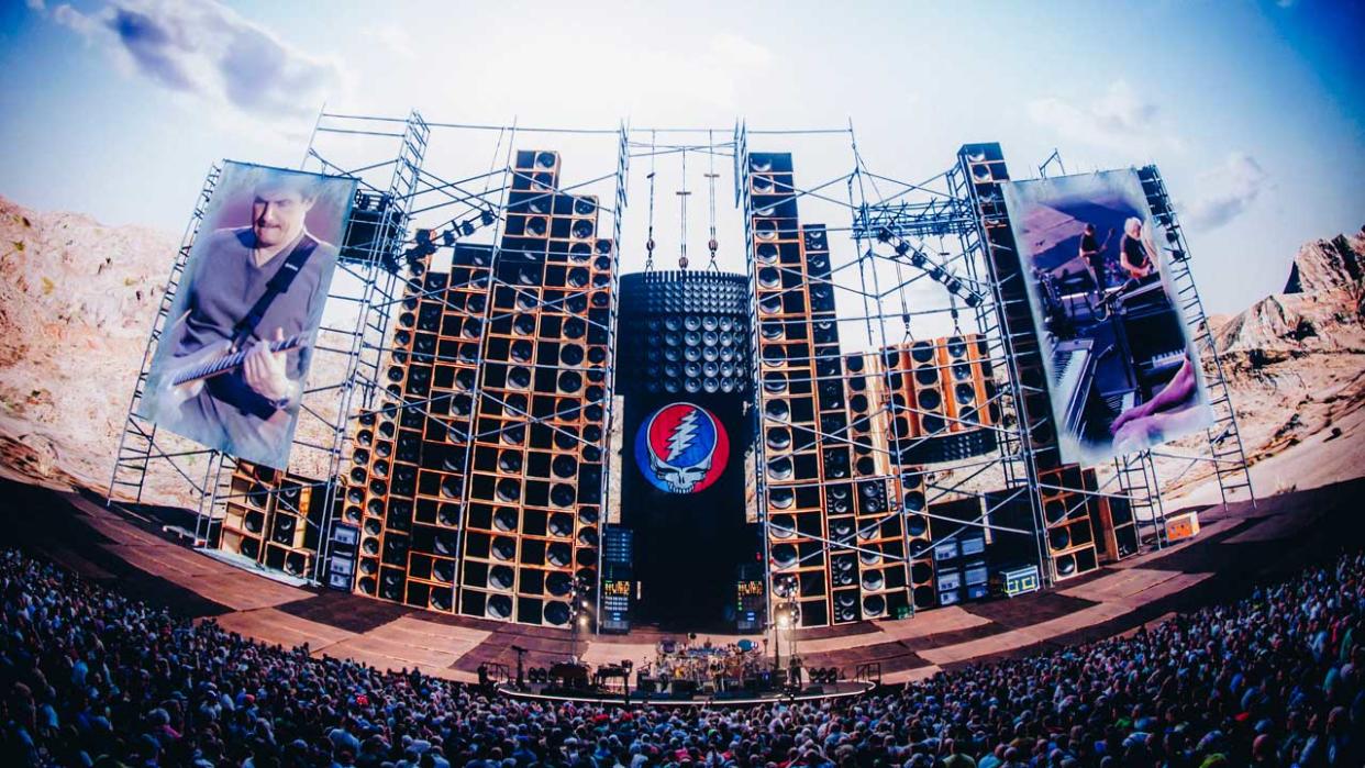  Dead & Company onstage at The Sphere in Las Vegas. 