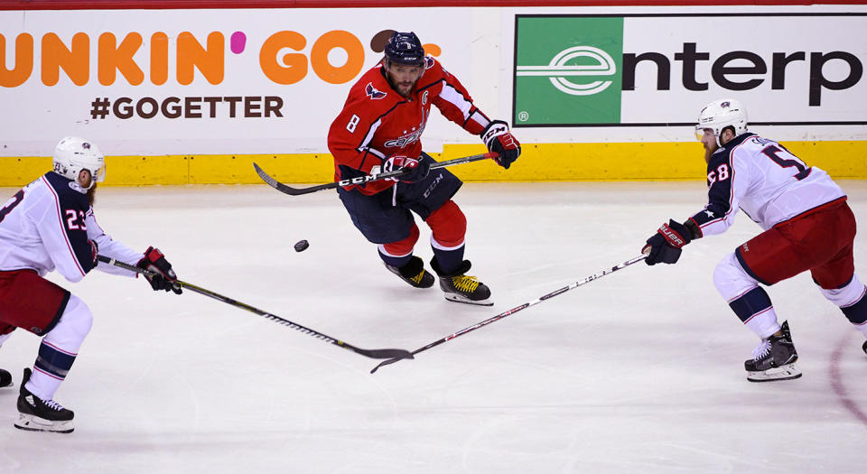 The Capitals have problems, but Alex Ovechkin isn’t one of them. (Mark Goldman/Icon Sportswire via Getty Images)