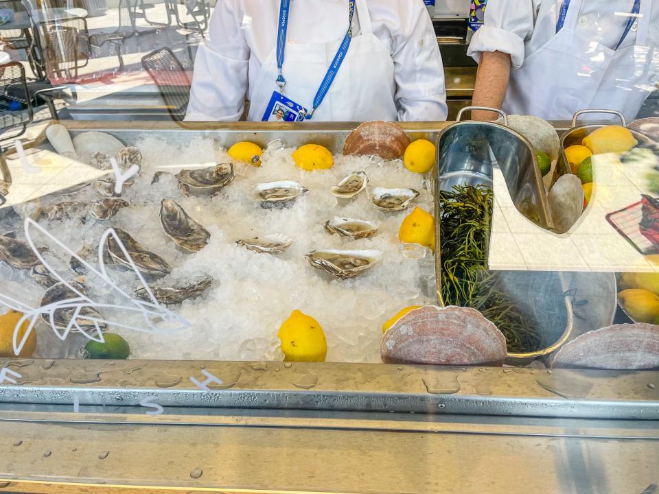 us open food fly fish oysters