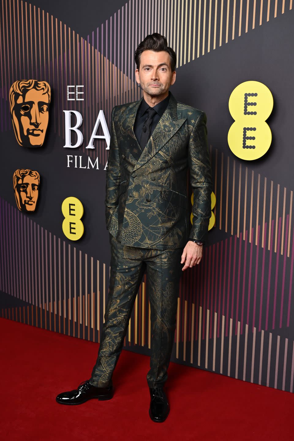 daisy edgar jones, david tennant and sheila atim, baftas 2024