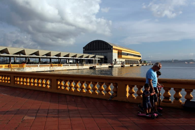 Cruise ship piers like this one in the tourist zone of Old San Juan were empty in the wake of Hurricane Maria, but the ships have started to return