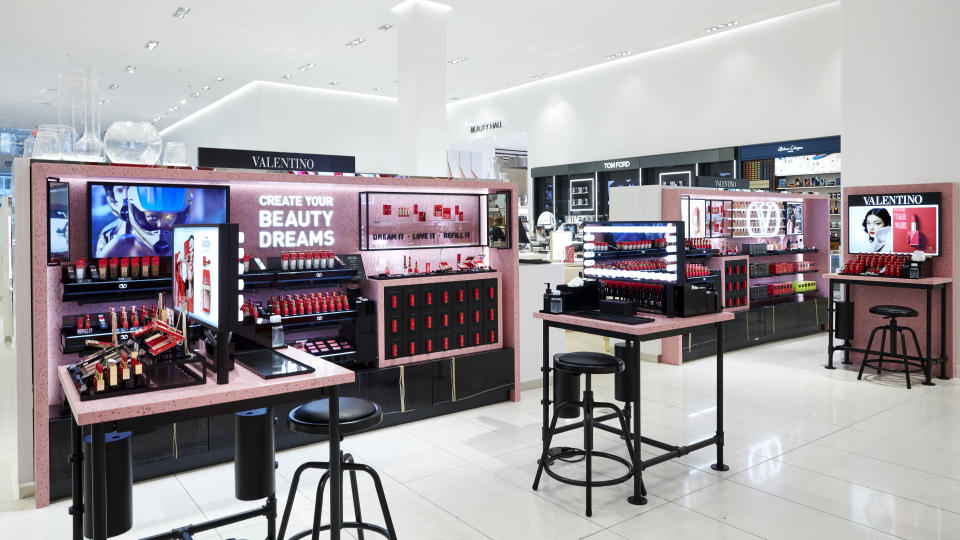 The Beauty Hall in Nordstrom’s New York flagship. - Credit: Photo courtesy of Nordstrom