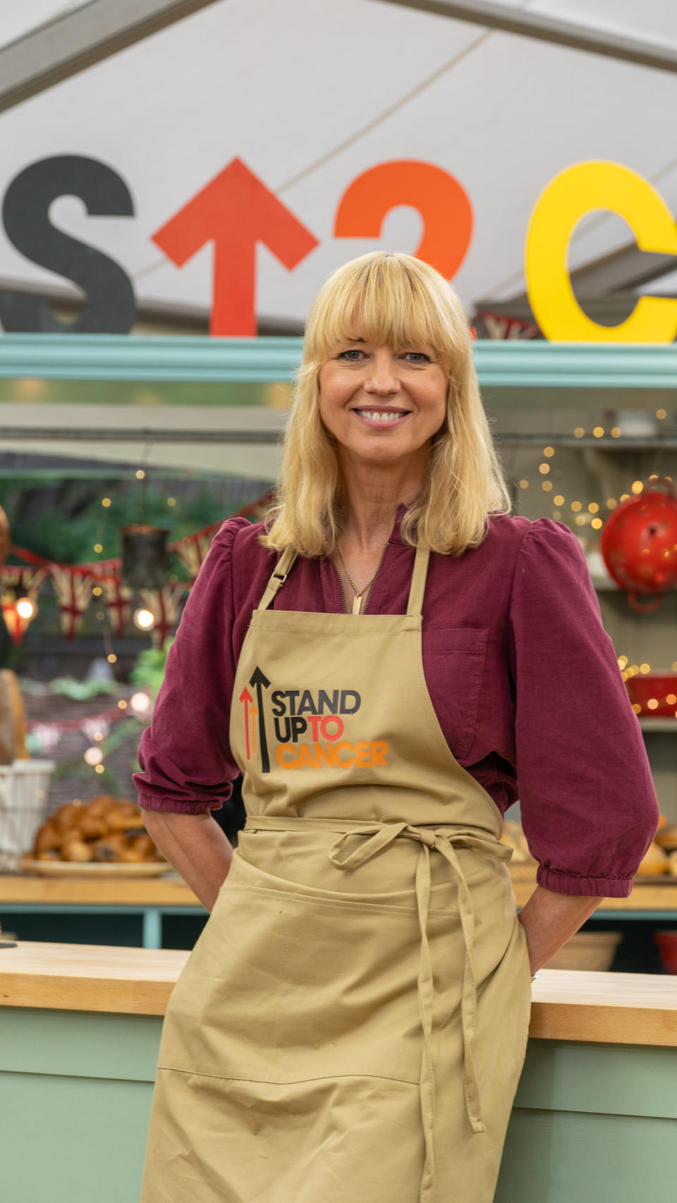 Celebrity Bake Off for SU2C - Sara Cox