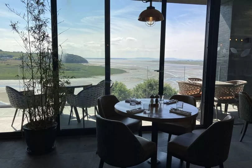 Restaurant with a sea view