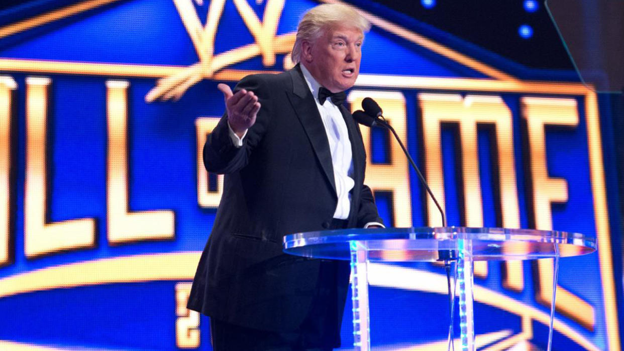 WWE Hall Of Famer Donald Trump Announces 2024 Presidential Bid